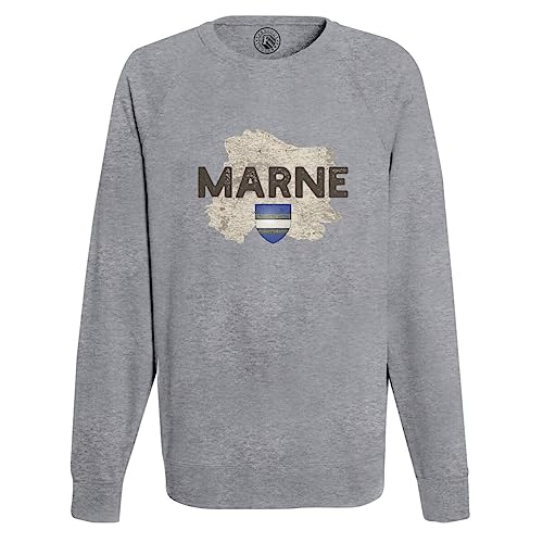 Sweat homme Marne 51 Châlons-en-Champagne sweat-shirt carte ancienne vintage unique