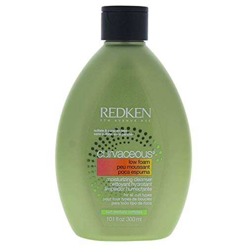REDKEN Curvaceous Low Foam Moisturizing Cleanser, 10.1 Fl Oz