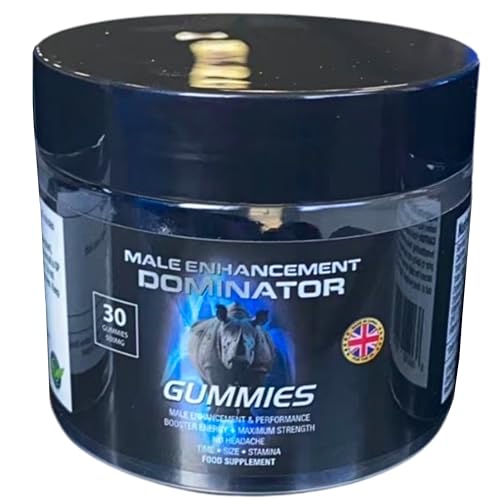 Male Enhancement Dominator Gummies [ 1 Bottle ] - 30 Gummies - 1 Month Supply