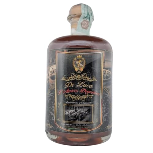 Amaro De Luca,Ottenuto Dall'Infusione Di Erbe e Radici Aromatiche Calabresi,Ogni