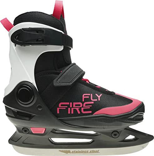 Chaussures de hockey FIREFLY Alpha Soft III Adj avec chausson souple ajustable noir rose