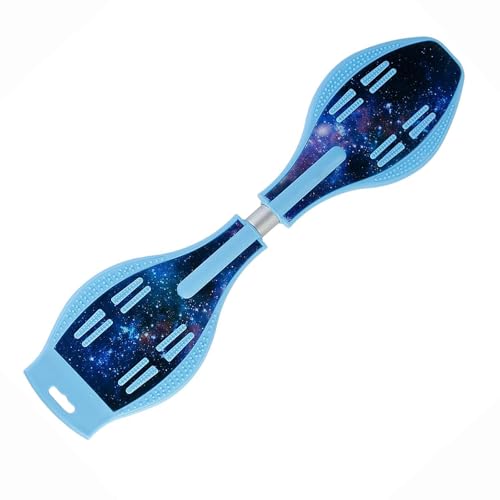 Magnitt Caster Board Deluxe Junior Skateboard with Illuminating Wheels