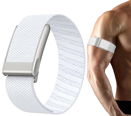 omee Nylon Sport Band Compatible with Whoop 5.0 Bicep Bands One Peak and Life Breathable Nylon Adjustable Waterproof Replacement Wristbands Straps for Whoop Band 5.0 Not Compatible with Gen 4.0