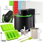3-in-1 Magical Herb Infuser Decarboxylator & Gummy Maker Magic Butter Machine for Creating Infused Butter, Gummies, Canna Herb Oil & More Recipe Book & All Accessories
