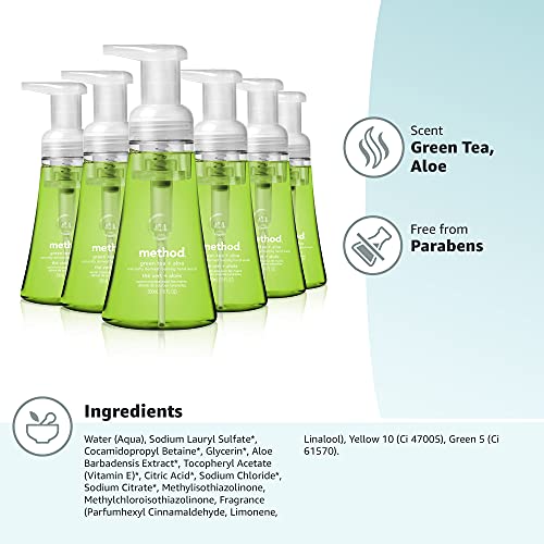 Method MTH00362 Foaming Hand Soap, Green Tea + Aloe thumb #8