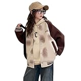 [KOSIKINI] 子供服 スタジャン 女の子 スタジャン 春 秋 冬 アウトドア ガールズ ジャケット キッズ ジュニア パーカー 長袖 ゆったり お洒落 スプリングコート 120 130 140 150 160 170 女の子服 キッズ 子供服 キッズ服 女の子 秋 冬 秋服 冬服 秋冬物 キッズ アウター ジャケット ブルゾン ジャンパー GirlJk016-CF-120