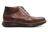  FLUCHOS - William F1353 Camel - Bota de piel, caña baja, con cordones, suela de goma, para: Hombre color: CAMEL talla:45