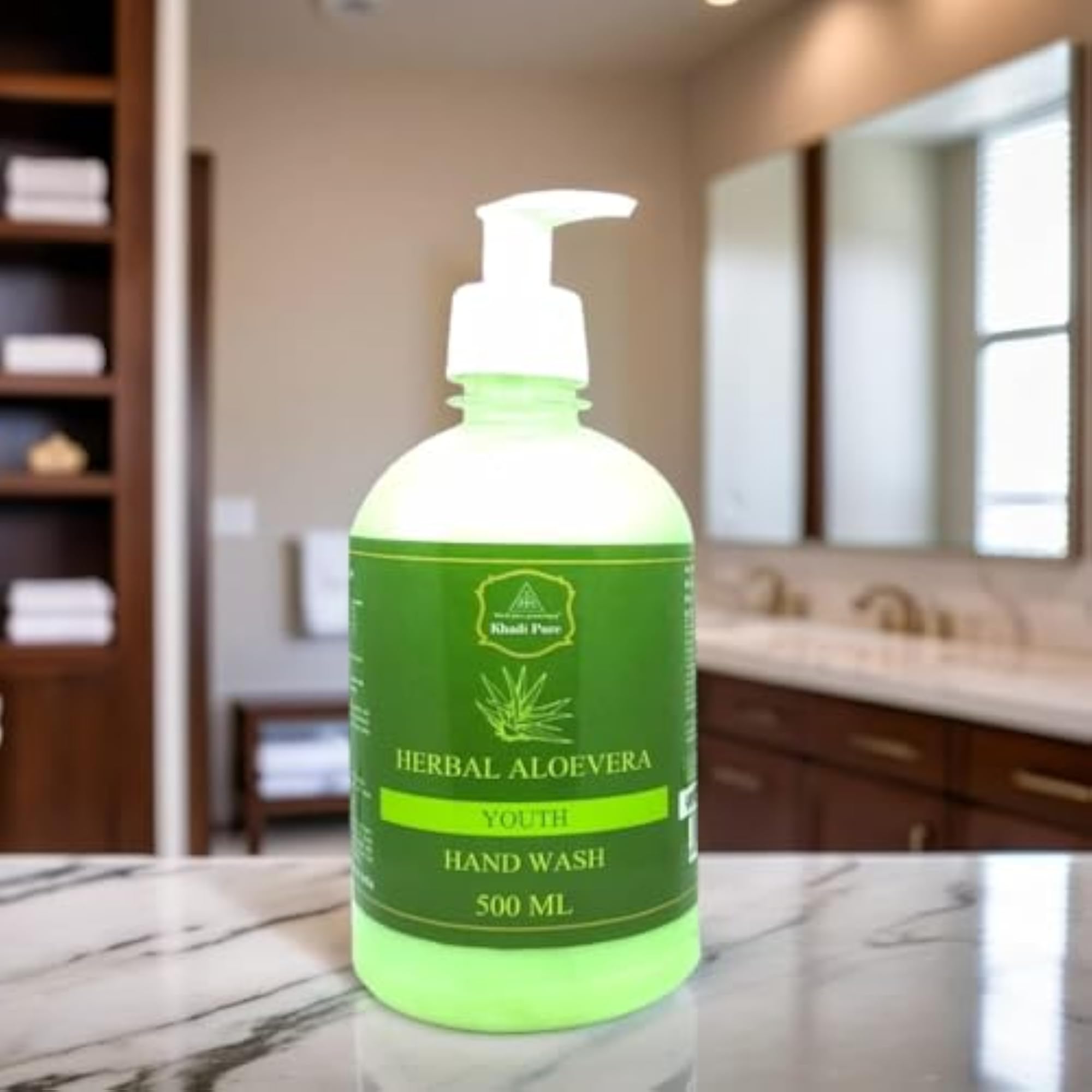 Herbal Aloe Vera & Sandalwood Hand Wash, 1000ml