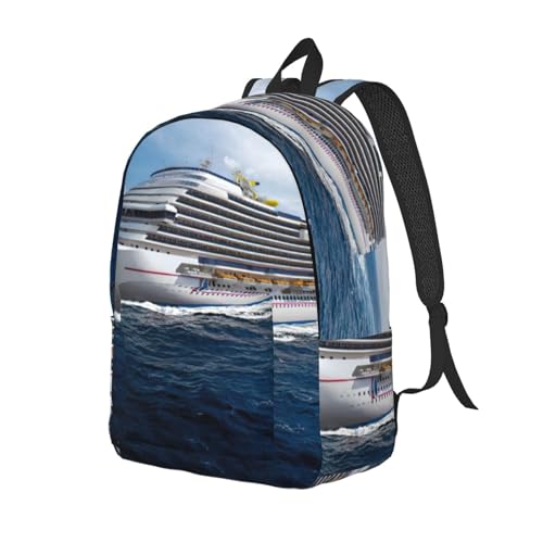 Bolsa de enfermera y mochila de viaje para portátil con estampado casual 2