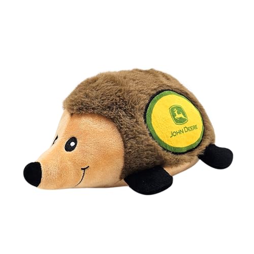 John Deere Brinquedo de Ouriço de Pelúcia para Cães e Gatos, Brinquedo Legal Macio para Brincar Dive