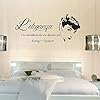 Adesivo Muro Con Citazione Audrey Hepburn - 'L'eleganza è La Sola Bellezza Che Non Sfiorisce Mai', 71x32 Cm - Foto 10