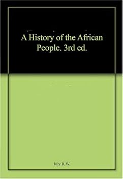 Paperback A History of the African People Book