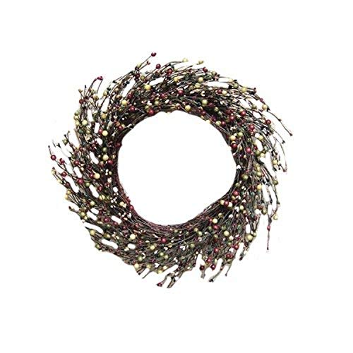 CWI Gifts Primitive Combo Berry Wreath, 12-Inch