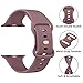 Sport Bands Compatible with Apple Watch Band 41mm 40mm 38mm, Soft Silicone Correa Wristband Replacement Strap Compatible for Apple Watch SE2 SE Series 9 8 7 6 5 4 3 Women Men, Mauve Purple,