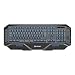 Produktbild NACON GK-500DE Gaming Tastatur mit mehrfarbige Tastenbeleuchtung/Makro