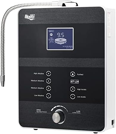 BTM-303D Advanced Alkaline Water Ionizer with Continuous Self-Cleaning, Multi-Stage Filtration, pH 3.0-10.5