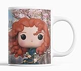  Clapper Taza de Cafe Princesas muñecas Funko, Castillo (Merida)