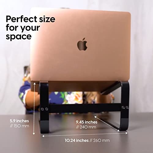 Soporte ergonómico para laptop TALK WORKS negro miniatura 6