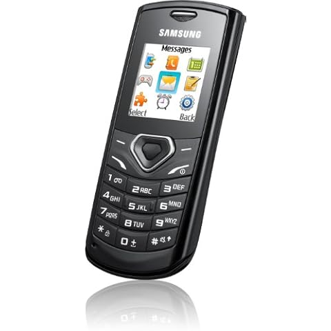 Samsung E1170i Handy Display) schwarz Cover