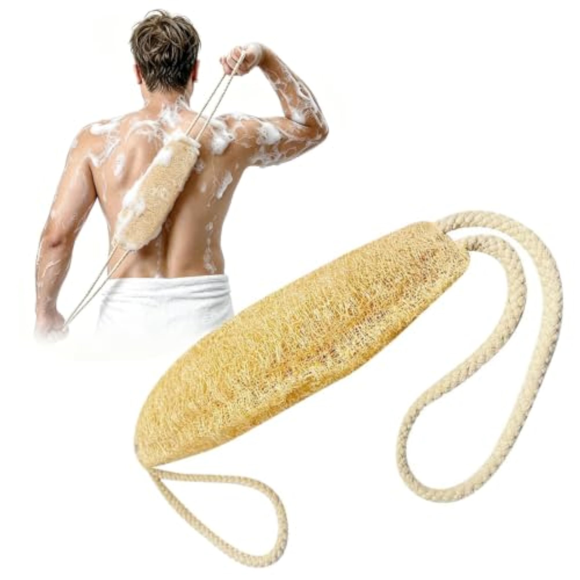 Back Scrubber with Long Handle for Bathing