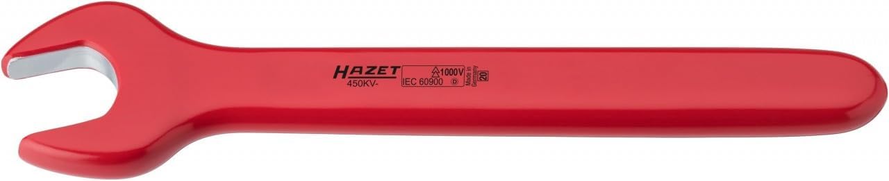 Hazet 450KV Insulated Open End Wrench, 7.0mm