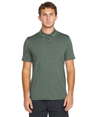 Polo de golf léger Volcom Hazard pour homme à manches courtes - 2