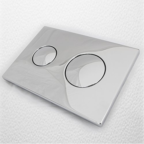 Ideal Standard S4399AA Chrome Dual Flush Plate -Chrome