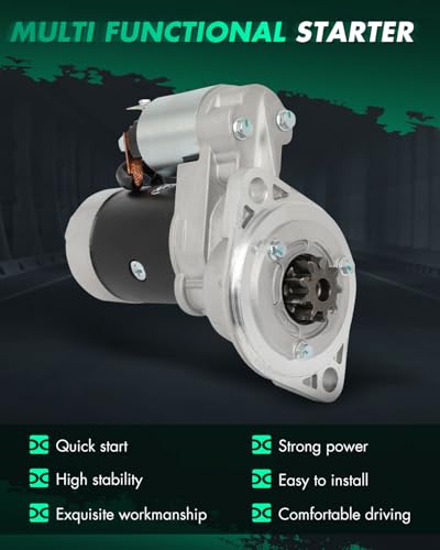 Image of SCITOO Motor Starter for SHI0179 Starters Fit for Carrier TransicolD for Thermo King Trailer Units SL200 SL200e SL300 SL400 SL400 SR2 SL400e for Spectrum SB Spectrum SL Super II TC SHI0179 18490