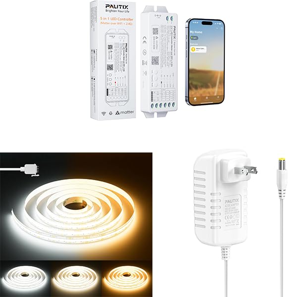 Controlador WiFi para cintas LED PWM 5-en-1 PAUTIX ML5 miniatura 1