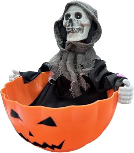 Generisch Halloween Süßigenschale mit Bewegungsmelder Animierte...