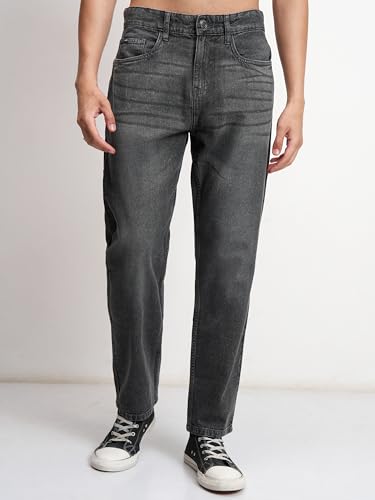 Image of Highlander Men's Straight Fit Jeans | Stretchable | Everyday Comfort & Style| Jeans for Man