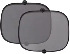 Protetor Solar Para Carro Com Ventosas, Buba, Preto