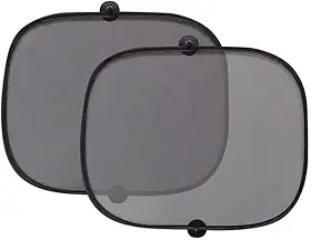 Protetor Solar Para Carro Com Ventosas, Buba, Preto