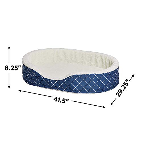 Image of MidWest Homes for Pets CU43BLD Orthopedic Cradle Pet Bed for Dogs & Cats, Large