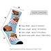 SLHKPNS Socks for Men Women Cute Buffalo Sleeping Pillow Novelty Funny Unisex Crazy Funky Dress Crew Socks for Men Dad Grandpa Holiday 1 Pair