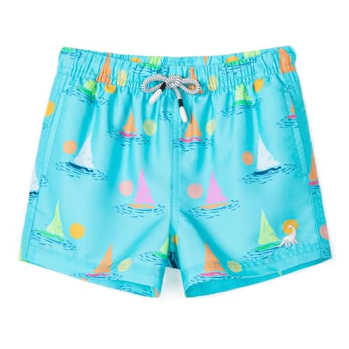 Image of SURF CUZ Boys Swim Trunks Toddler Swim Shorts UPF 50+ Bathing Suit for Boy Swimsuit Quick Dry Mesh Beach Boardshorts Swimwear