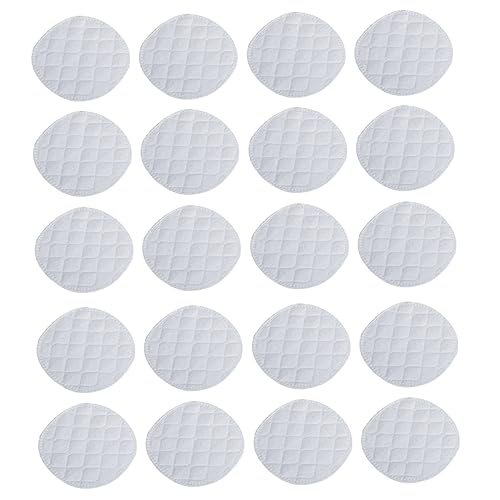 CIMAXIC 20-Pack Reusable Nipple Pads Cotton Nursing Pads for Women Leakproof Breastfeeding Mother Feeding Essentials Pack for Baby