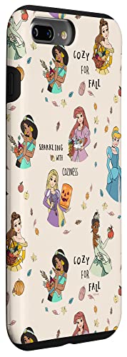 Coque iPhone 7 Plus Disney Princesse motif automne en silicone protecteur - 3