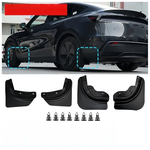 Guardabarros para Tesla Model Y 2025: protege tu carrocería sin necesidad de taladrar 2