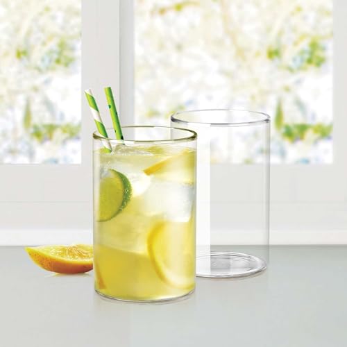 Image of Premium 300 ML Water & Juice Drinking Glasses Set of 6 Vintage Glassware Set for Juice, Cocktail, Mocktail,Whisky All Beverages Everyday Uses for Gift (6, MT-11)