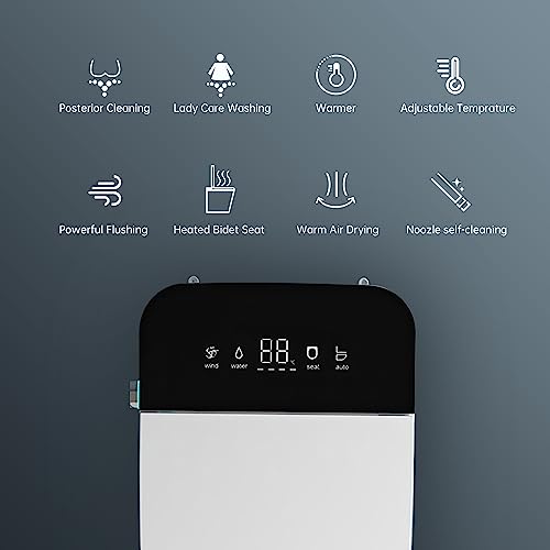 WITMYA Smart Toilet with Bidet Built In AUTO Open/Close,Bidet Toilet with Heated Seat,Smart Toilet with Auto Flush in 1.28 GPF,Electric Bidet Warm Water with Dryer, Lady Care Wash and Remote Control WITMYA Smart Toilet with Bidet Built In AUTO Open/Close,Bidet Toilet with Heated Seat,Smart Toilet with Auto Flush in 1.28 GPF,Electric Bidet Warm Water with Dryer, Lady Care Wash and Remote Control