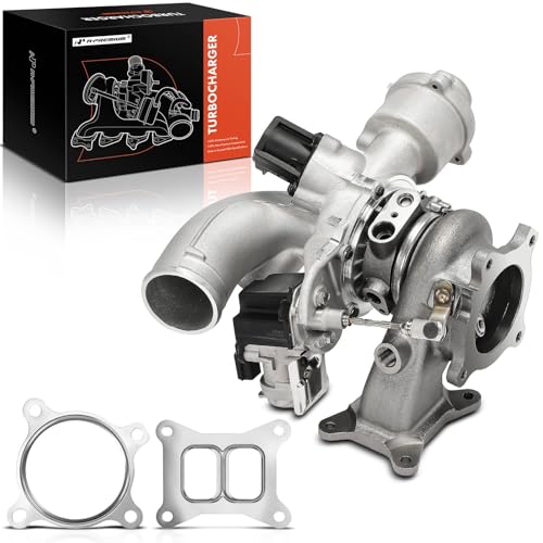A-Premium RHF5 Complete Turbocharger Turbo Kit with Gasket Compatible with Audi Models - A4, Q5, A5, A6, A7, A4 allroad, A4 Quattro, A5 Quattro, A5 Sportback, A6 Quattro, A7 Quattro, Q5 PHEV, 2.0L