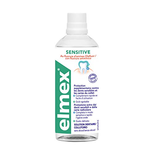 ELMEX Mouthwash 100 Ml Sensitive Care Und Zahnpflege – Ansicht 1