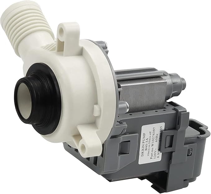 Caalii W10276397 - Bomba de drenaje para lavadora Whirlpool Kenmore Mayt-ag, reemplaza a WPW10276397VP B40-3A 1874334 AP6018417 LP397