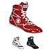 Ringside 3/4 Top Boxing Shoe (Red, 10)