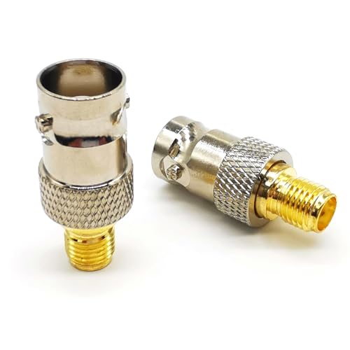 Adaptador SMA a BNC para antena, pack 2 piezas miniatura 2