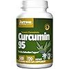 Jarrow-Formulas-Curcumin-95-500-mg-120-Veggie-Caps-Turmeric-Extract-to-Provide-Antioxidant-Support-Up-to-120-Servings Jarrow Formulas Curcumin 95 500mg - Up to 120 Servings (Veggie Caps) - Turmeric Curcumin Extract for Antioxidant Support - Bone & Joint Dietary Supplement - Minimize Oxidative Stress - Vegan - Non-GMO