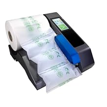 IDL Packaging AirWave-2 Air Cushion Machine with NON-Plastic Air Pillows - Use with Carbon Neutral, Paper Based, or Potato Starch Inflatable Air Pillows - Up to 72 feet/min Operating Speed