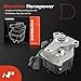 A-Premium Ignition Distributor 2+4 Blades Compatible with Honda Prelude 1996 L4 2.2L (Sub: VTEC) L4 2.3L, 1997-2001 L4 2.2L