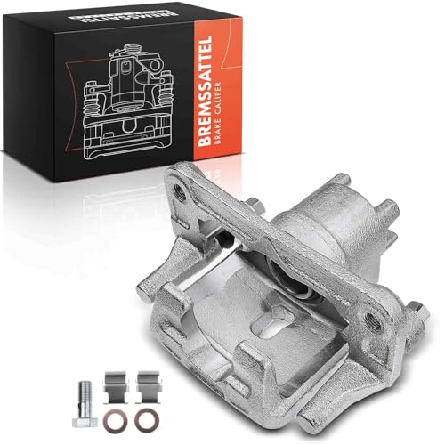 Frankberg Brake Caliper Disc Brake Rear Left with Bracket (hole spacing 140) Compatible with Paje.r.o II V3 W Paje.r.o III V6W V7W Paje.r.o IV V8W V9W Replace# MR510541